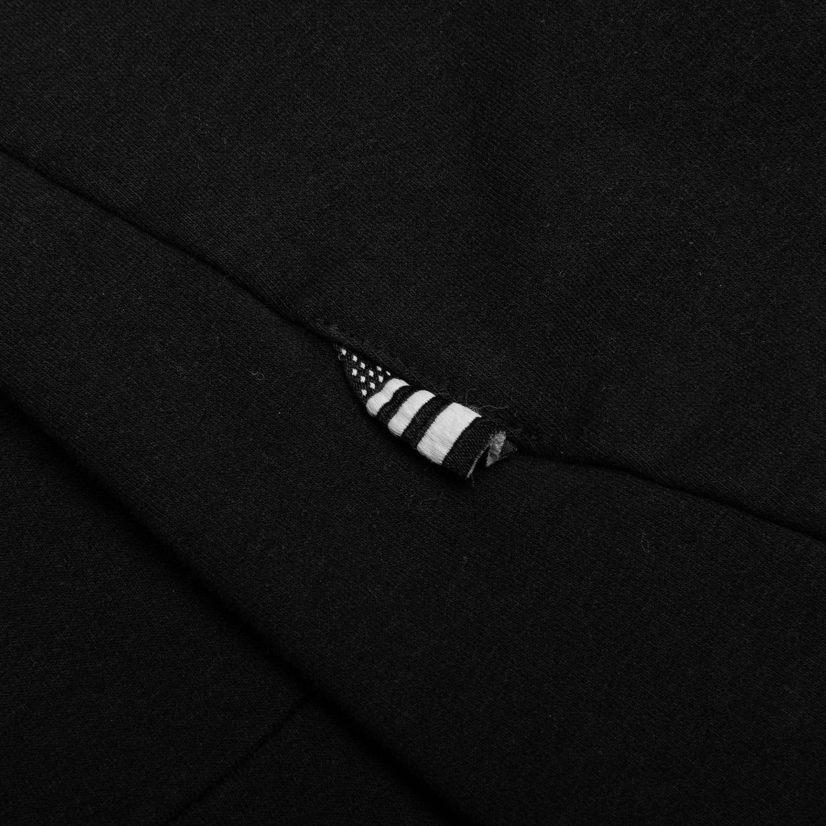 Garment Dyed Fleece Jogger - Black
