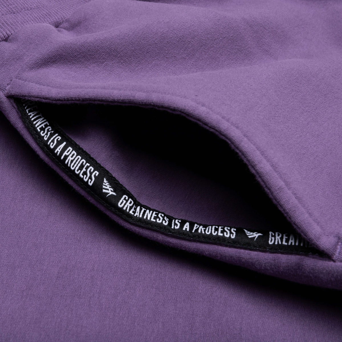 Garment Dyed Fleece Jogger - Mauve