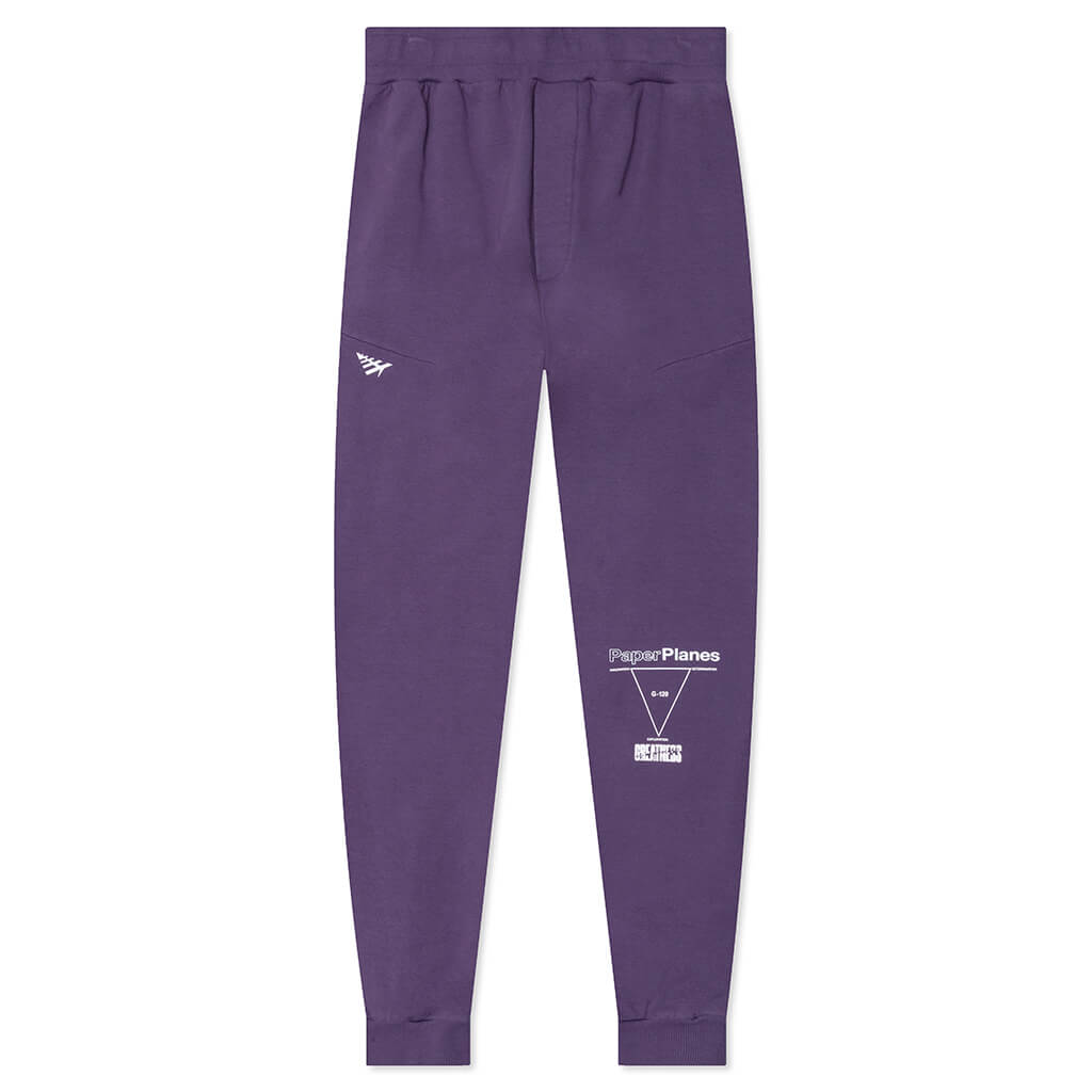 Garment Dyed Fleece Jogger - Mauve