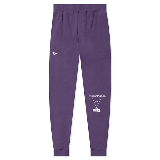 Garment Dyed Fleece Jogger - Mauve