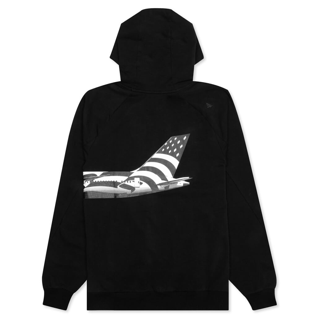 Jumbo Jet Hoodie - Black