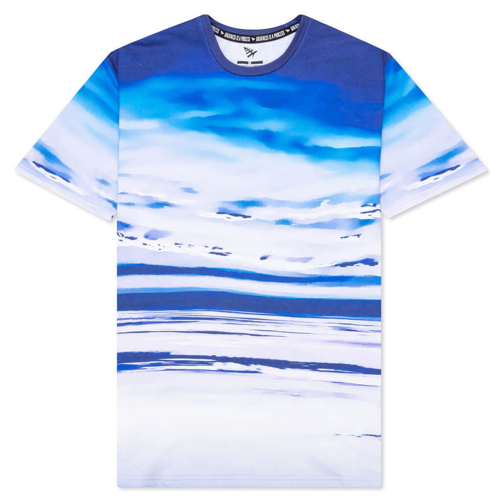 Ozone French Terry Tee - Clear Sky
