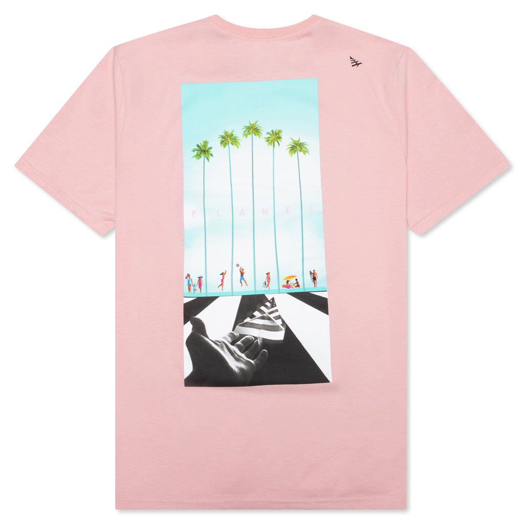 Palm Beach Tee - Washed Pink