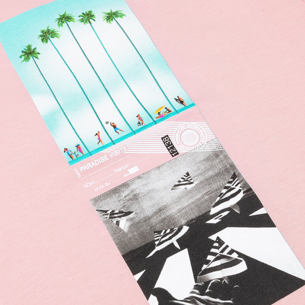 Palm Beach Tee - Washed Pink