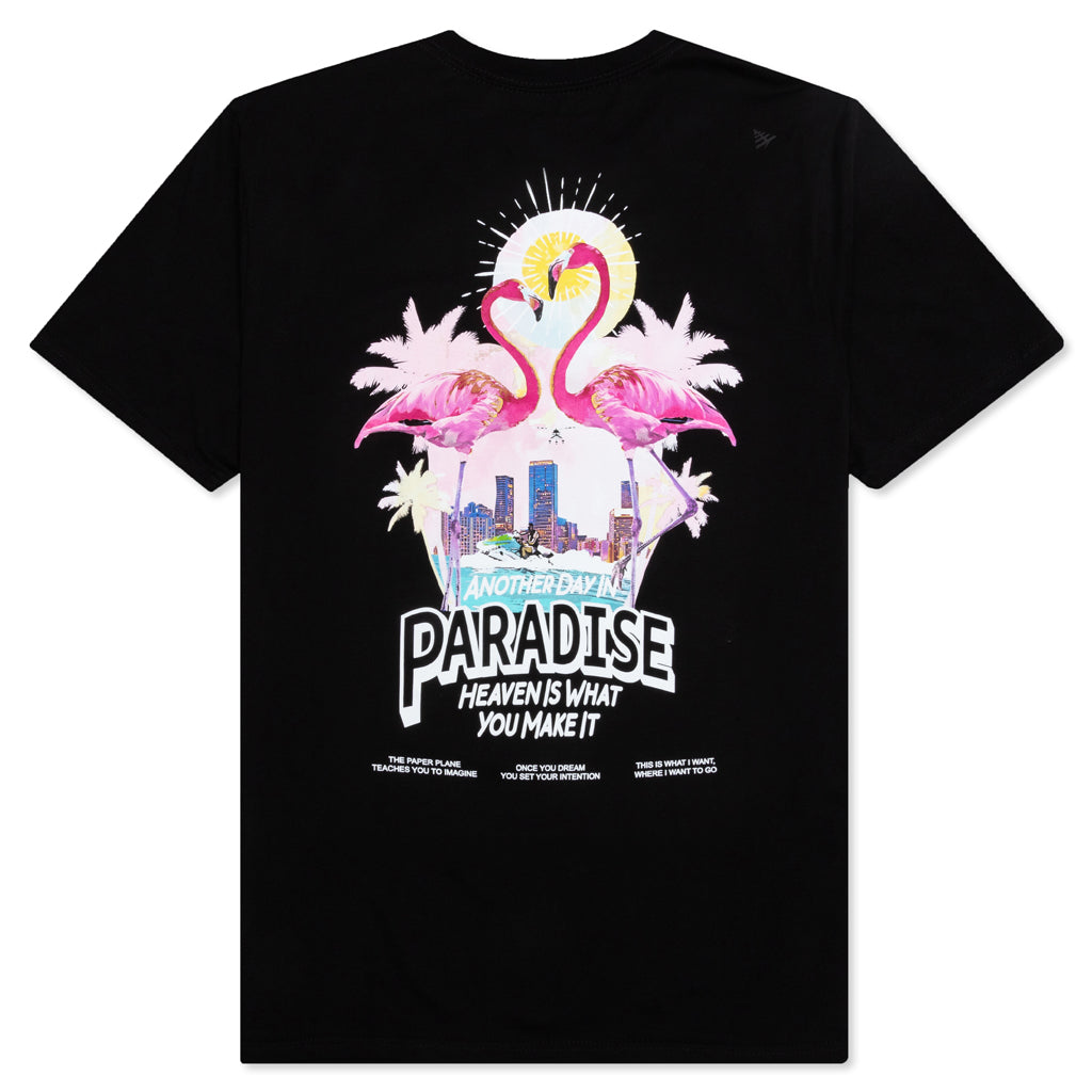 Pastel Paradise Tee - Black