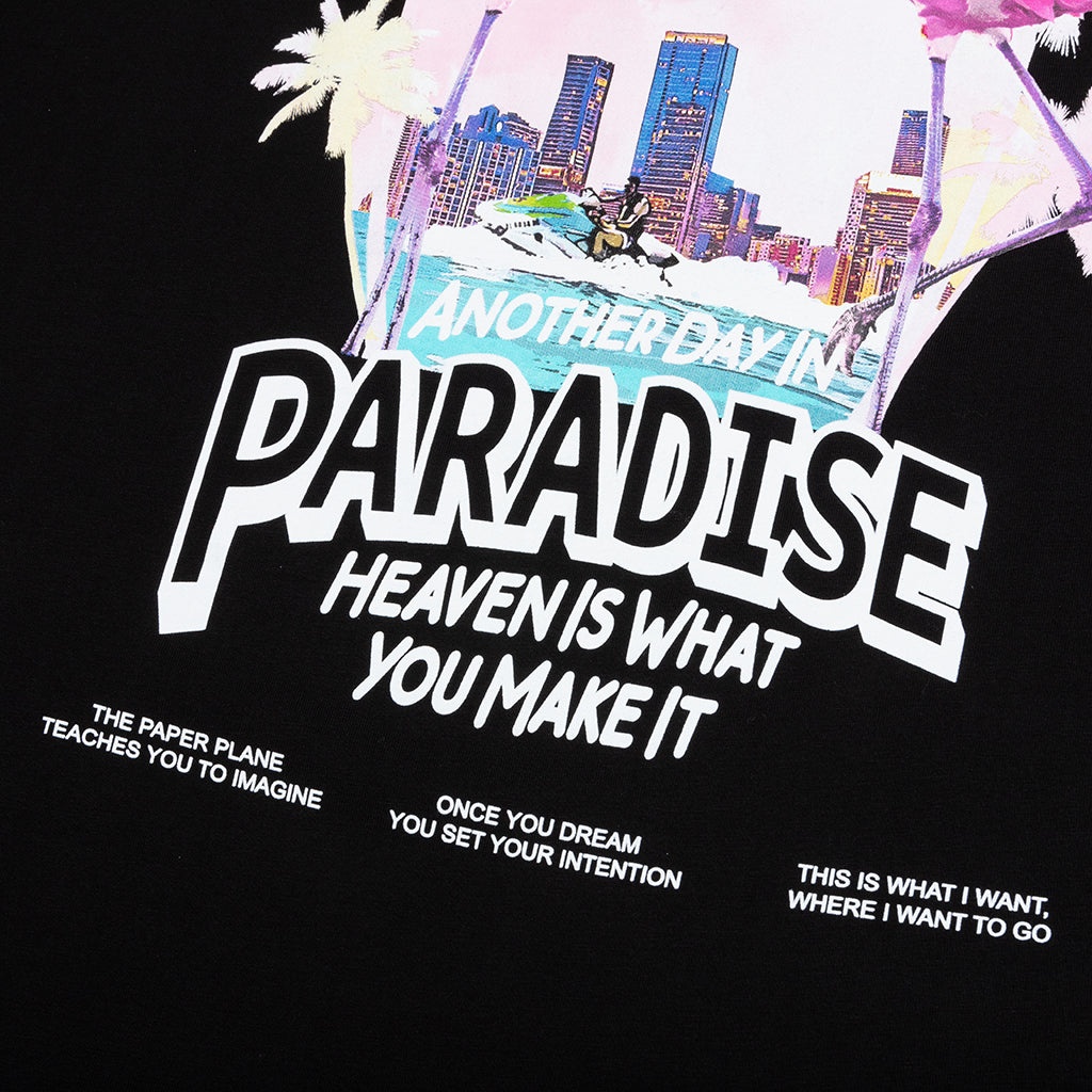 Pastel Paradise Tee - Black