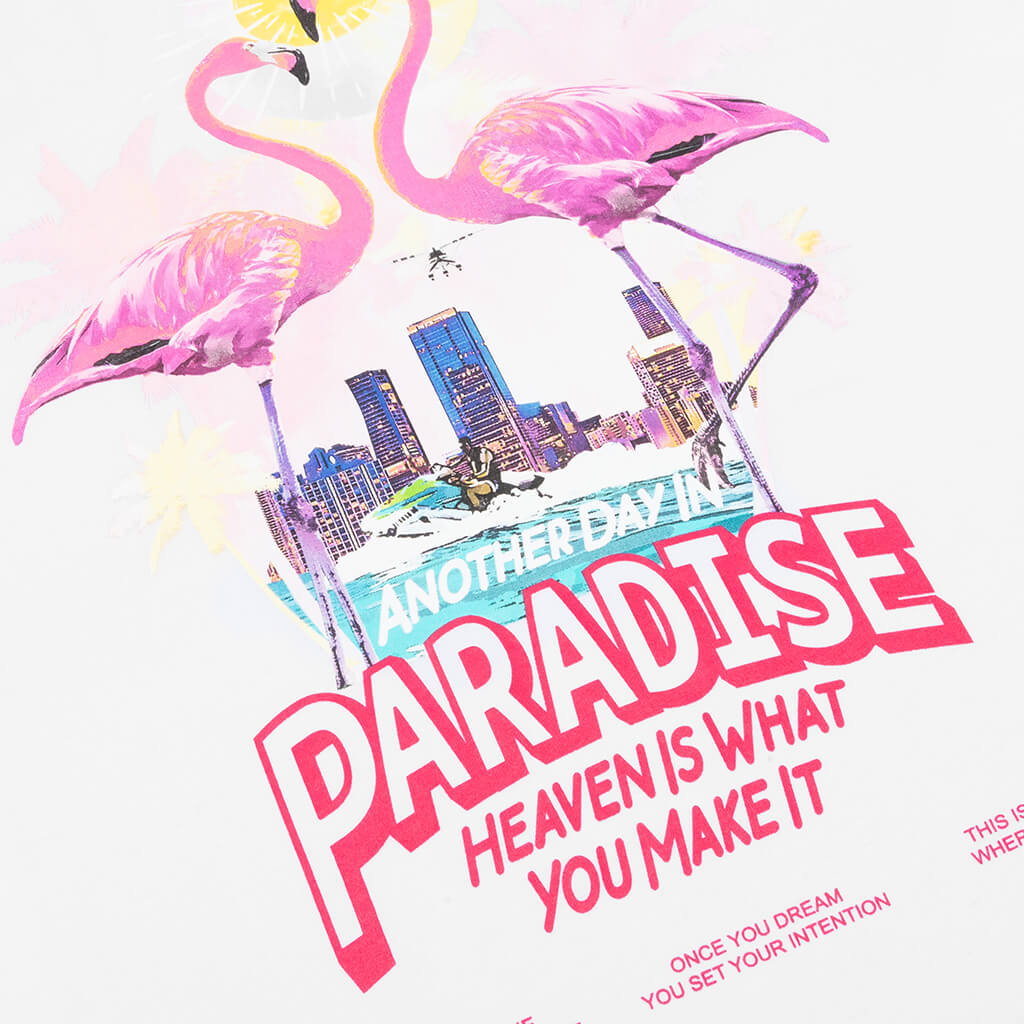 Pastel Paradise Tee - White