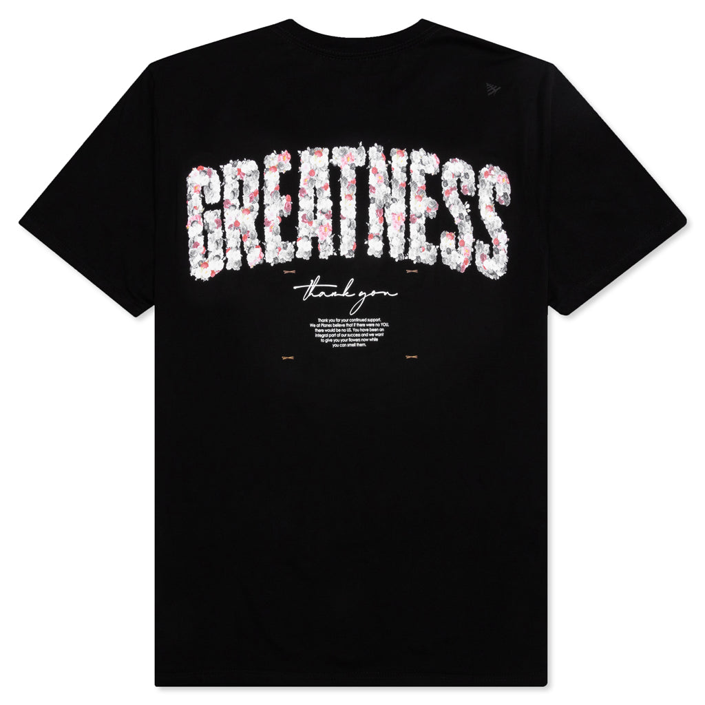 Rose From Greatness Tee - Black
