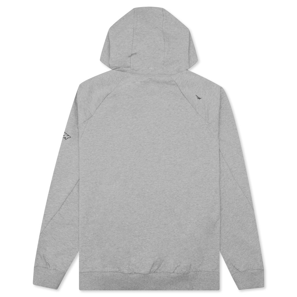 Solid Hoodie - Heather Grey