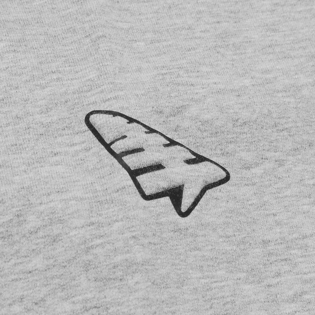 Solid Hoodie - Heather Grey