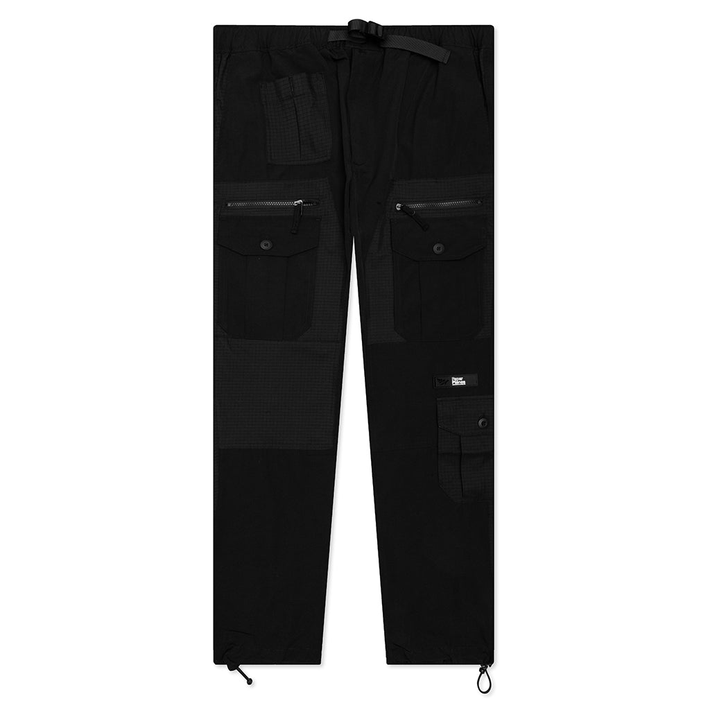 Sportsmen Slim Fit Cargo Pants - Black