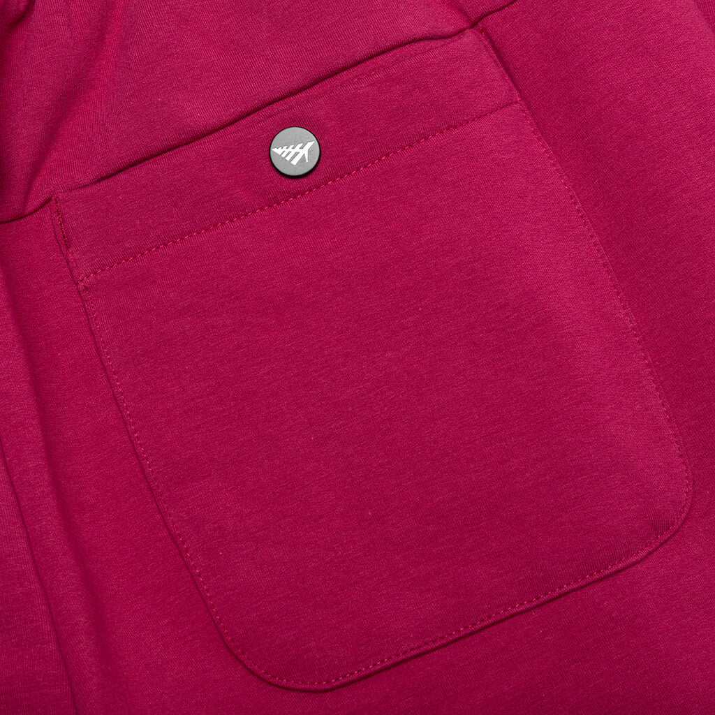 Volume 2 Fleece Jogger - Carmine