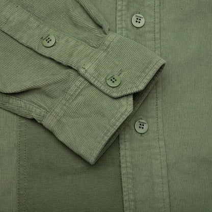 Patchwork Overshirt - Green