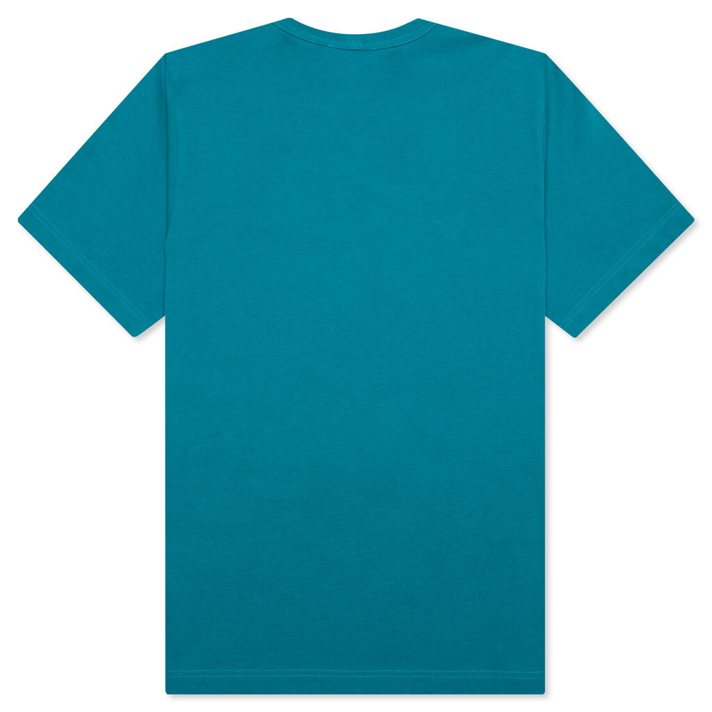 Photo Logo Tee - Cerulean