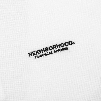 Pique Line S/S Polo Shirt - White