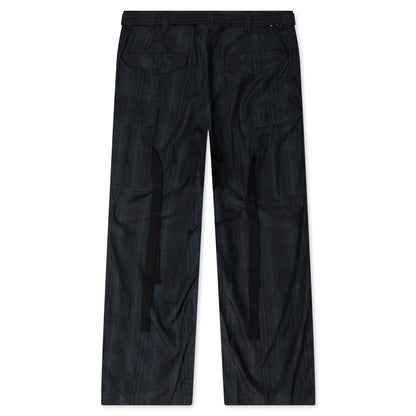 Plaid Pants - Black