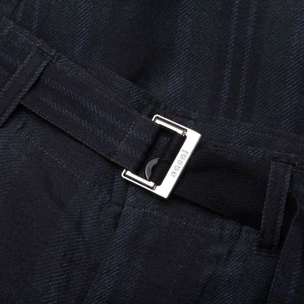 Plaid Pants - Black