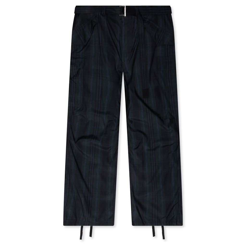 Plaid Pants - Black