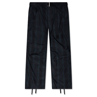 Plaid Pants - Black