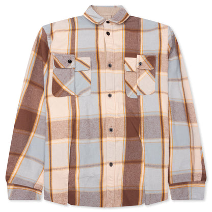 Plaid Shirt - Brown