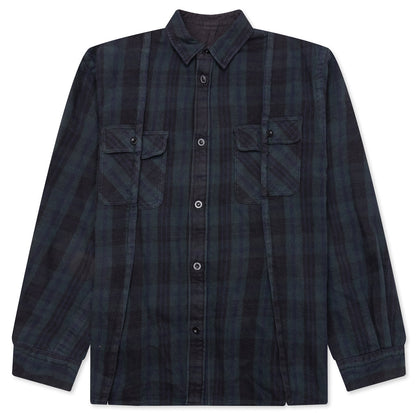 Plaid Shirt - Black
