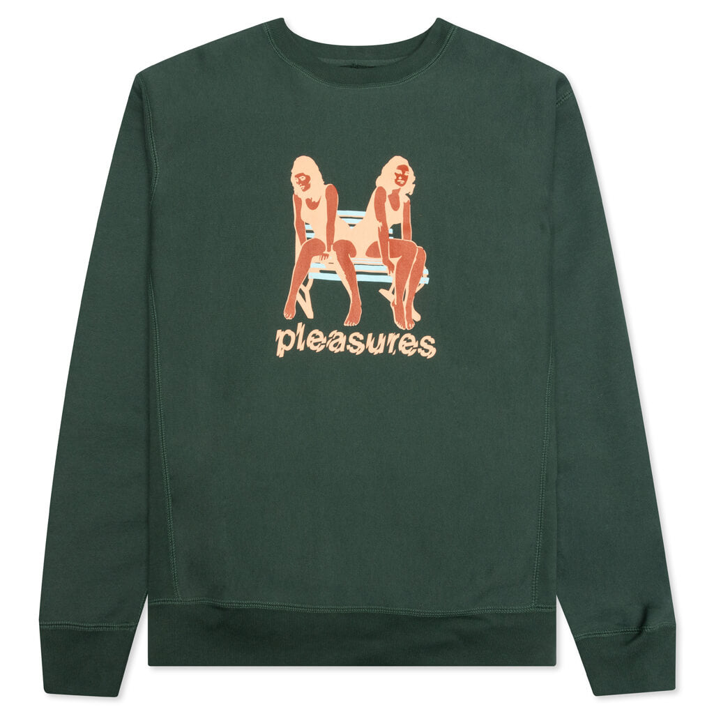 Bench Premium Crewneck - Alpine Green