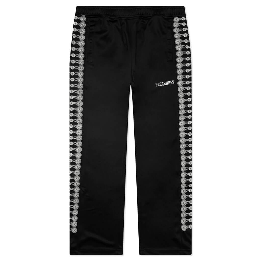 Pleasures Buttons Track Pant - Black