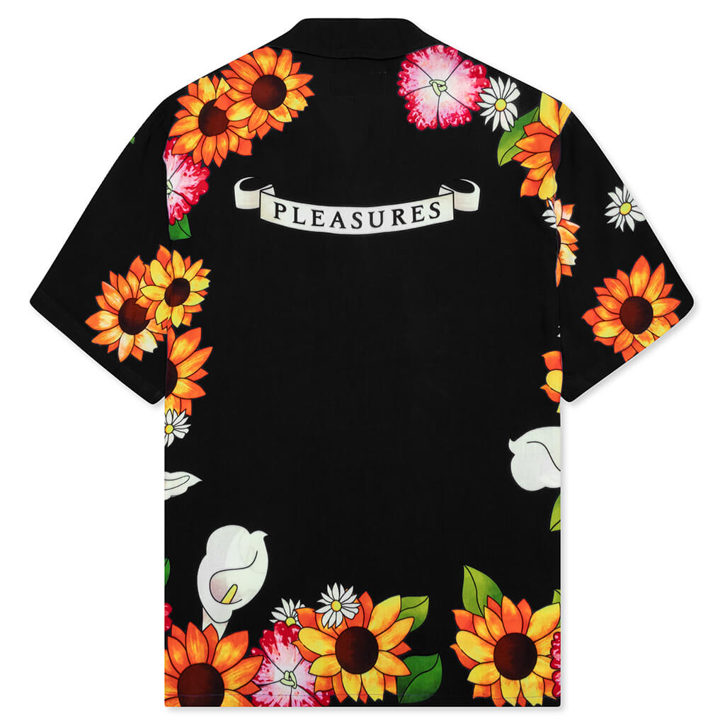 Heart Button Down - Black