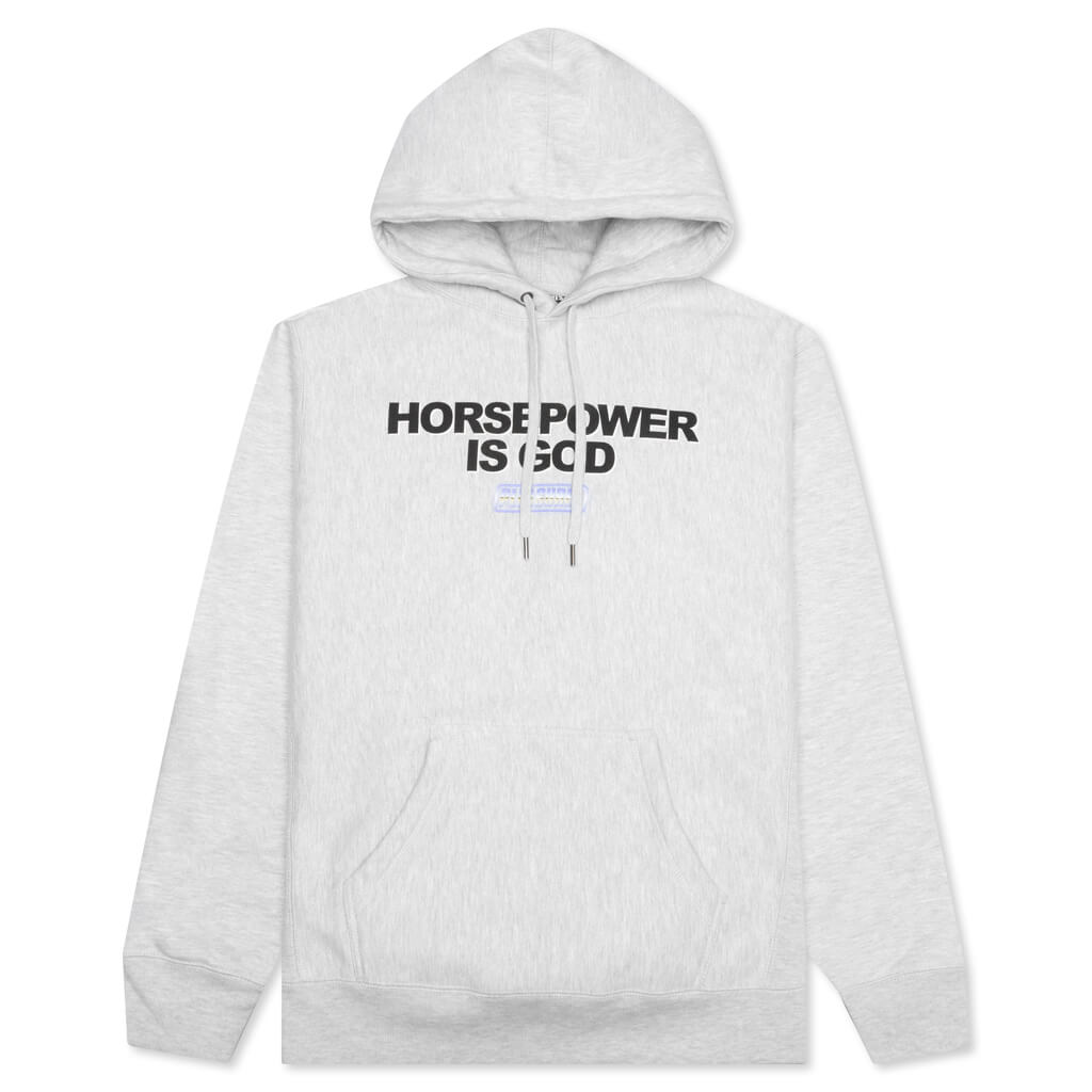 Horsepower Premium Hoodie - Heather Grey