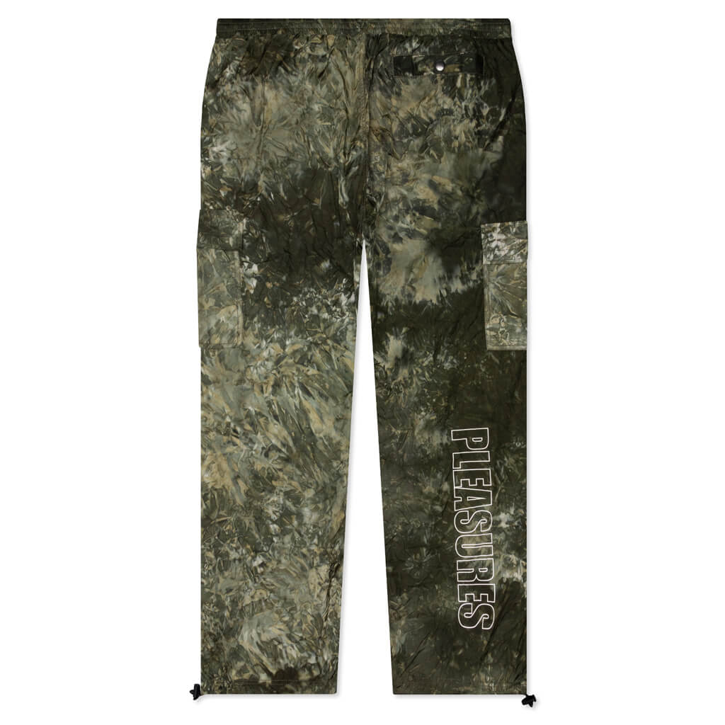 Jeffrey Nylon Cargo Pant - Green