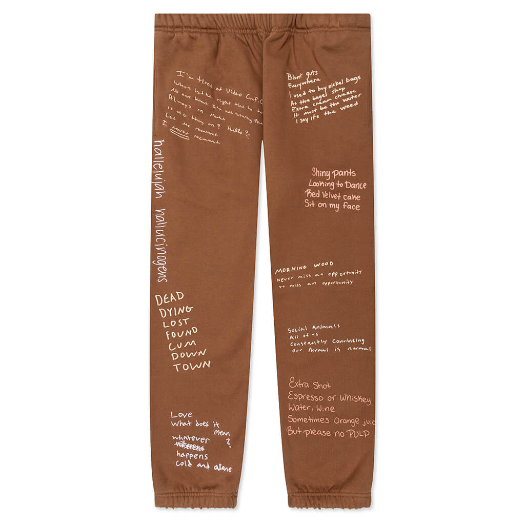 Remote Sweatpants - Brown