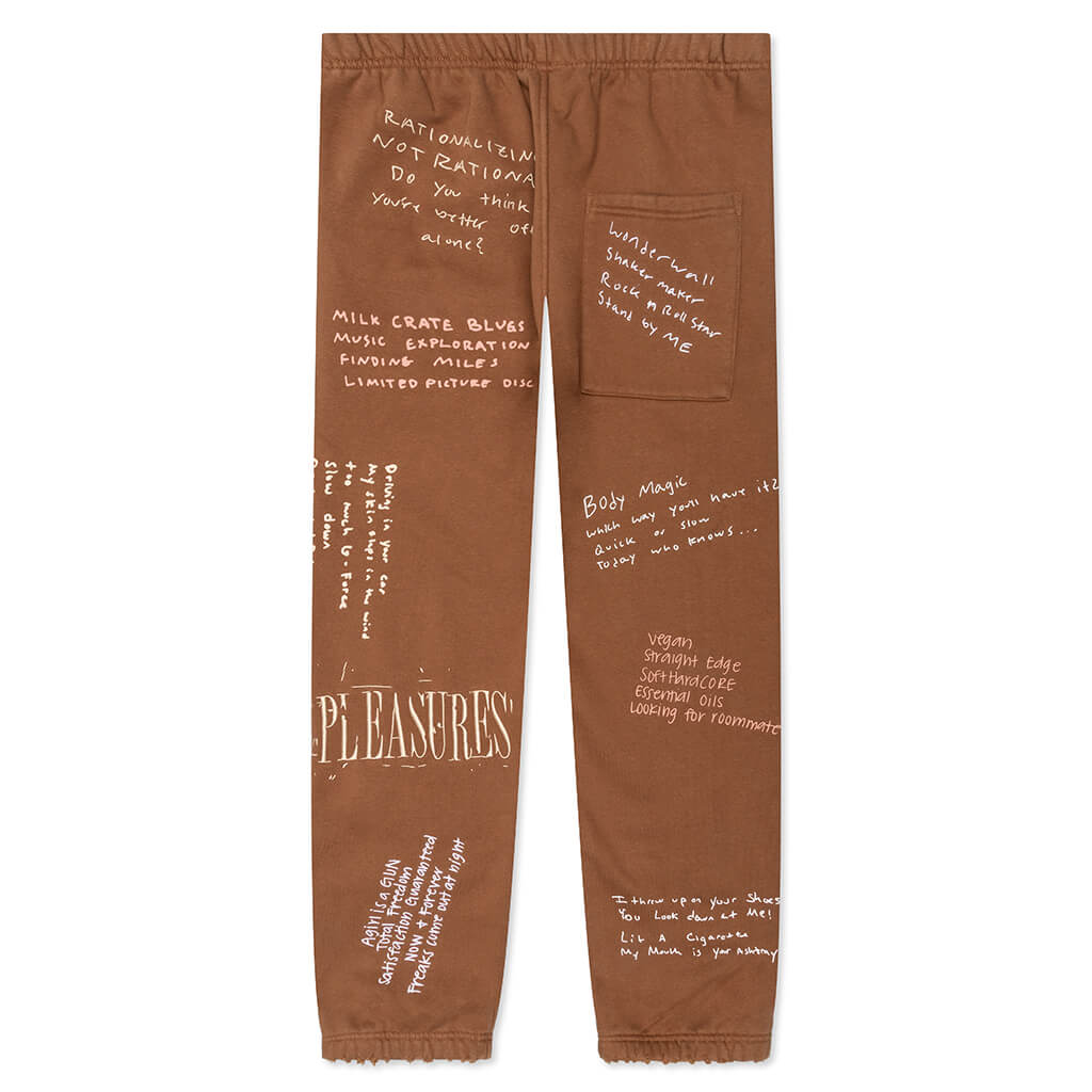 Remote Sweatpants - Brown