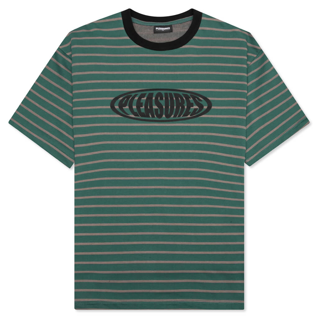 Sports Striped Shirt - Green