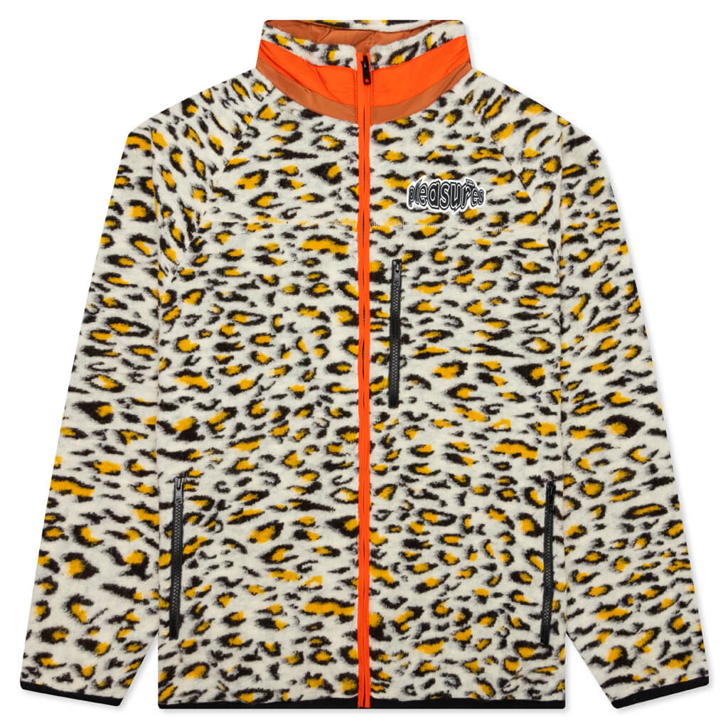 Strain Fuzzy Jacket - White