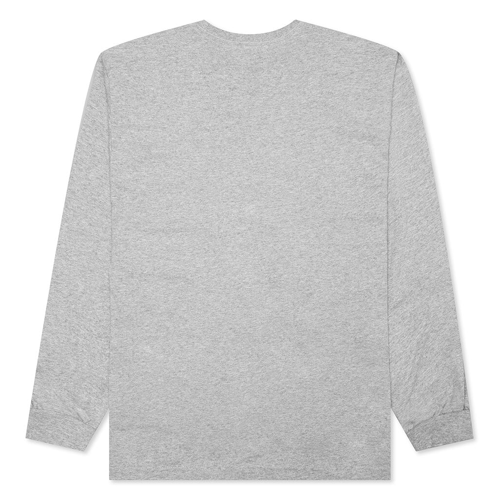 Stretch L/S T-Shirt - Heather Grey