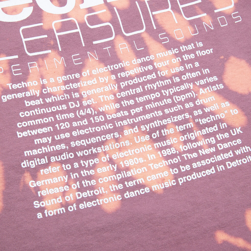 Techno T-Shirt - Orange Dye