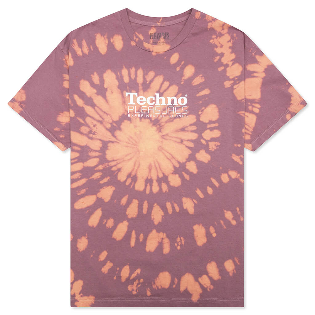 Techno T-Shirt - Orange Dye