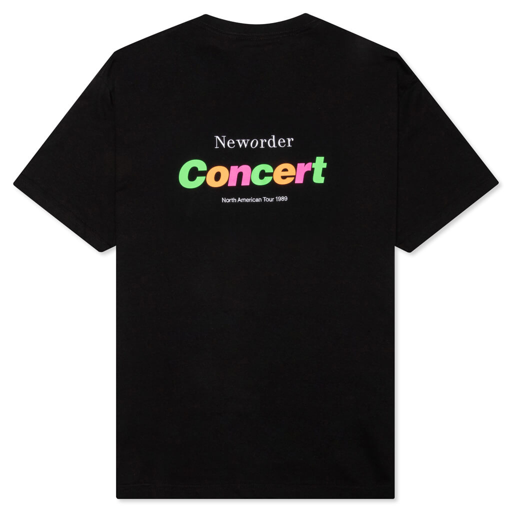 PLEASURES x New Order Concert Heavyweight Shirt - Black