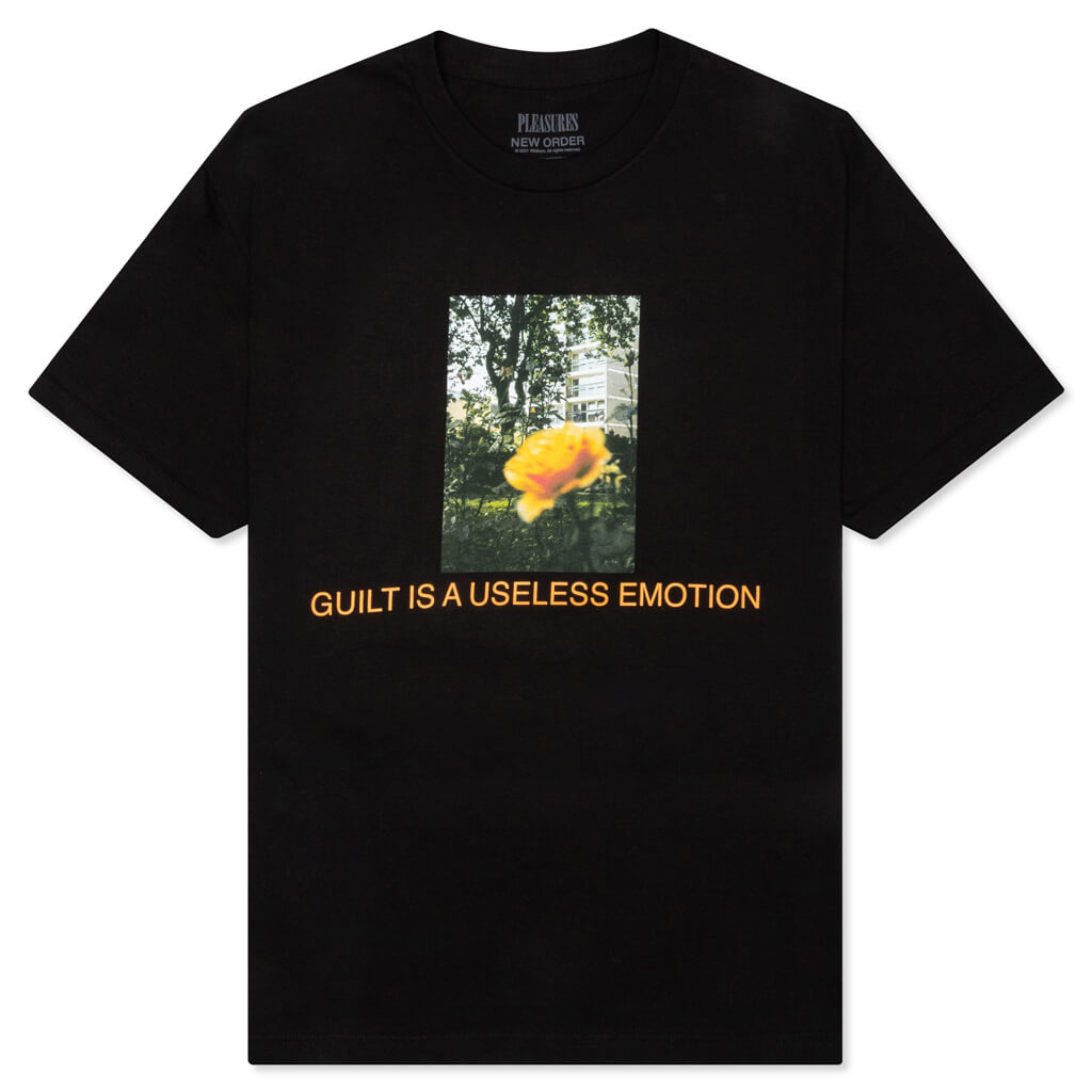 PLEASURES x New Order Guilt T-Shirt - Black