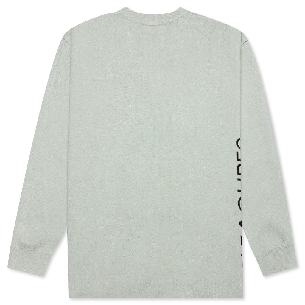 PLEASURES x New Order Lowlife Jacquard Sweater - Grey