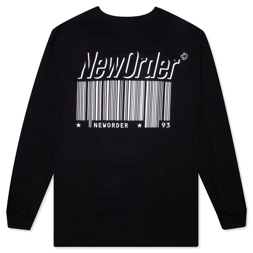 PLEASURES x New Order Republic L/S T-Shirt - Black