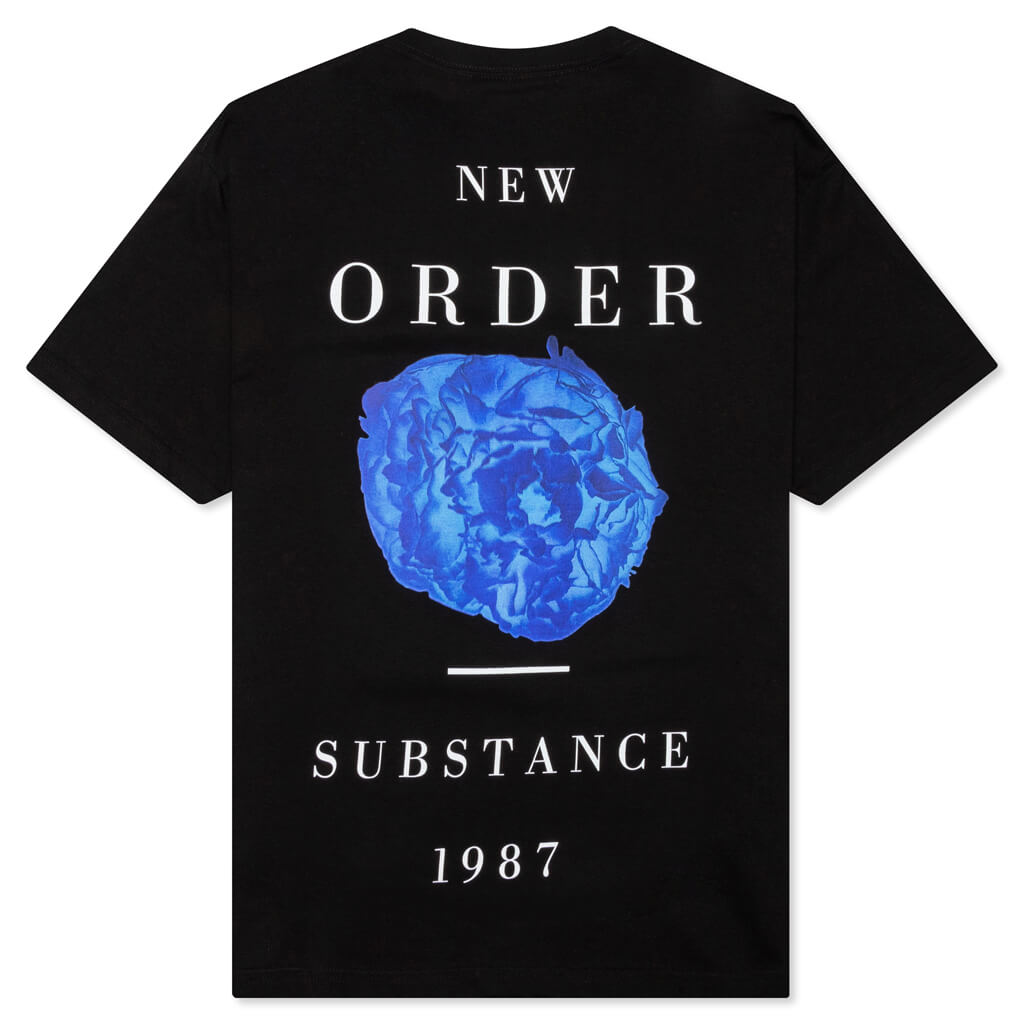 PLEASURES x New Order Substance T-Shirt - Black