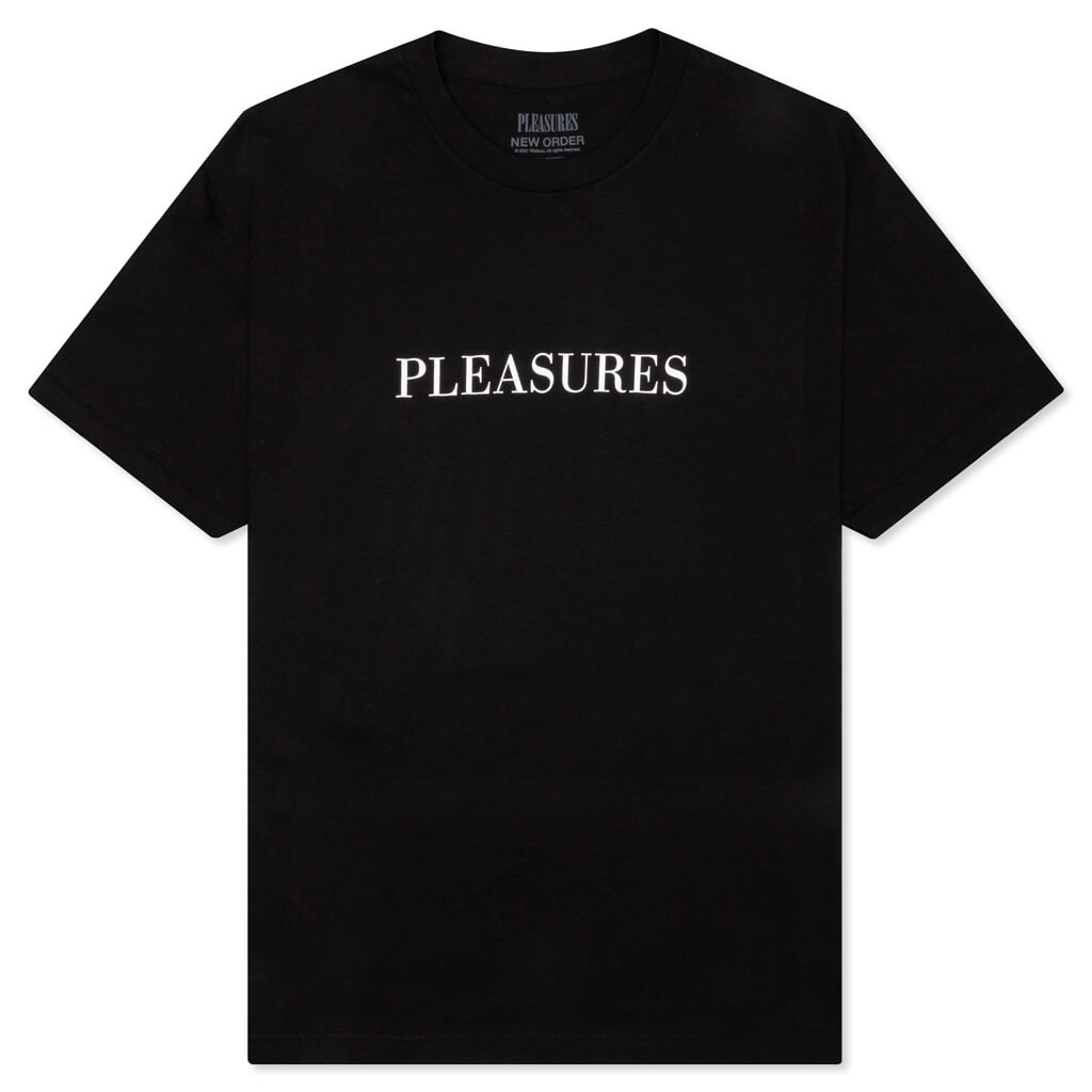 PLEASURES x New Order Substance T-Shirt - Black