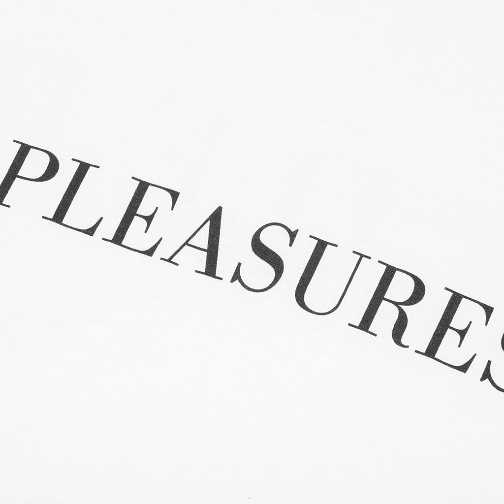 PLEASURES x New Order Substance T-Shirt - White