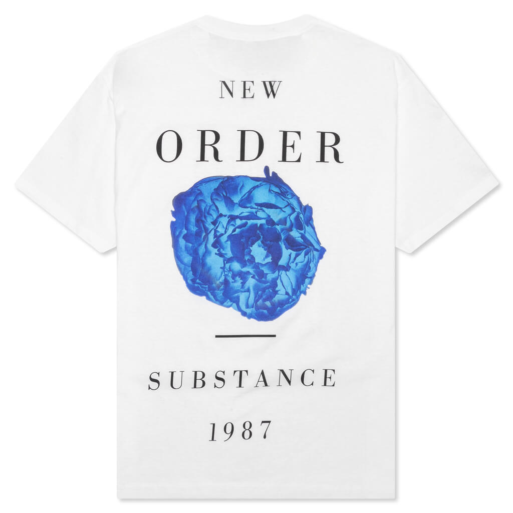 PLEASURES x New Order Substance T-Shirt - White
