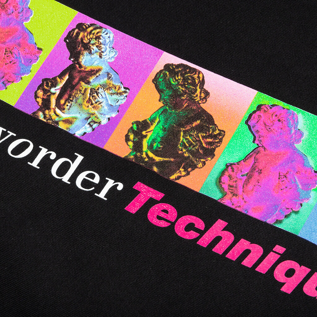 PLEASURES x New Order Technique Premium Hoodie - Black