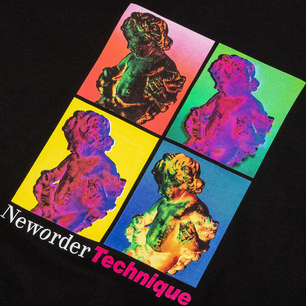 PLEASURES x New Order Technique T-Shirt - Black
