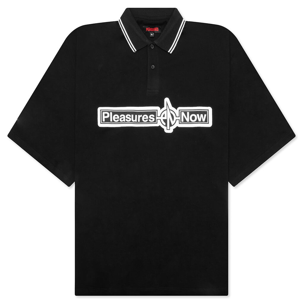 Pn Boxy Polo - Black