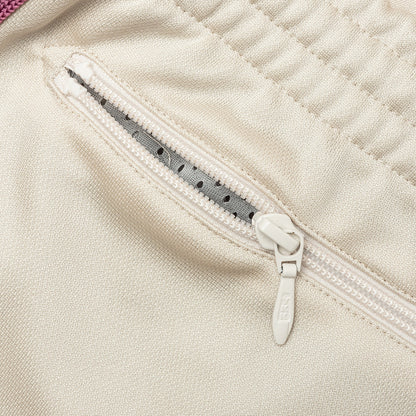 Poly Smooth Boot-Cut Track Pant - Ivory