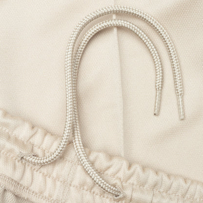 Poly Smooth Boot-Cut Track Pant - Ivory